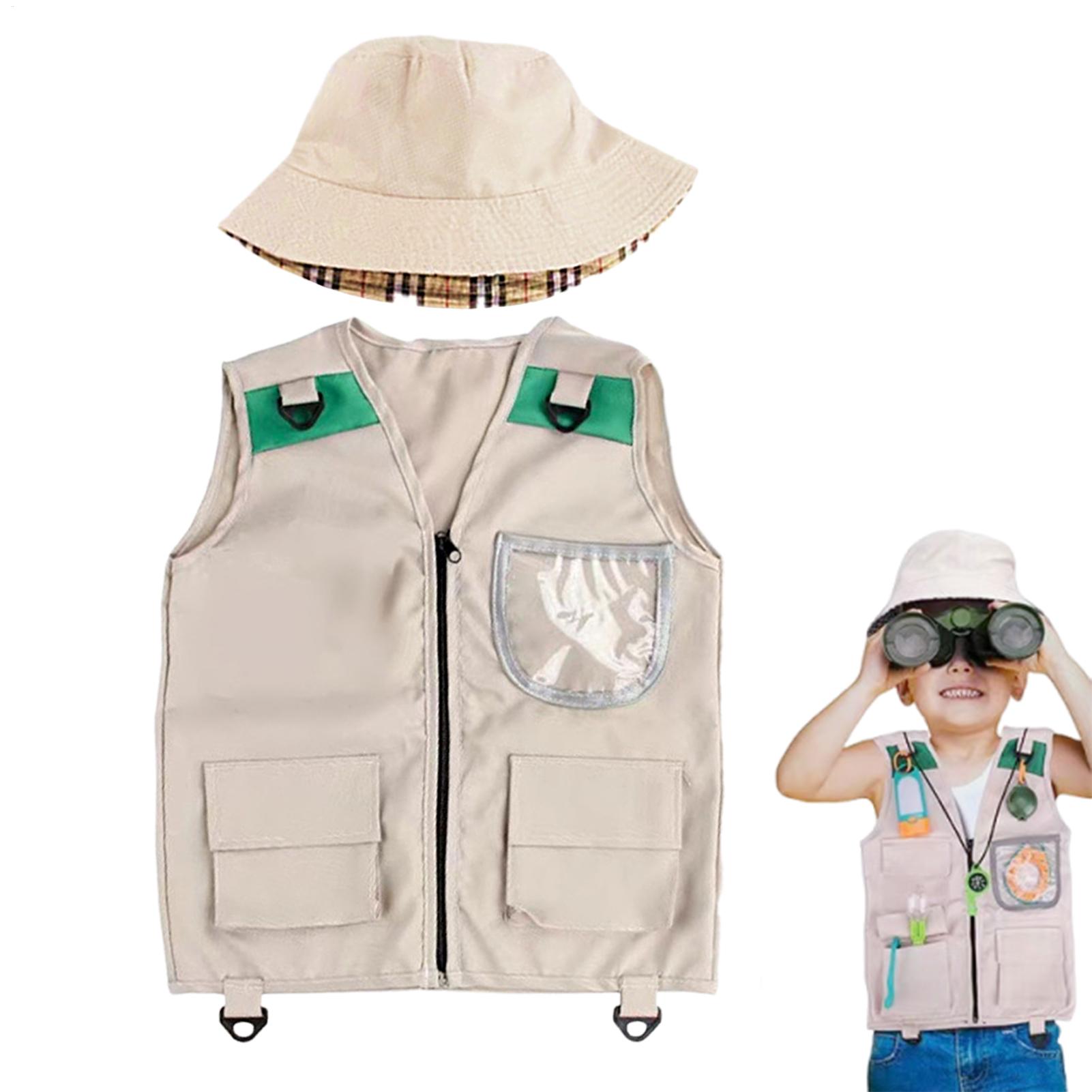 Outdoor Adventure Girls - Kit de Explorador Safari para Niños,