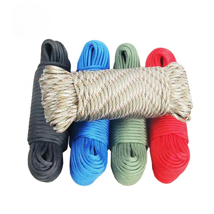 Paracord 550 Feet - Cuerda de Paracord de Nailon Hecha
