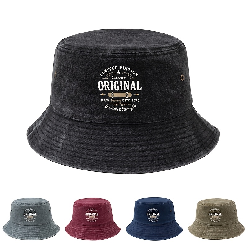 Outdoor Adventure Brand - Sombrero de Pescador Unisex Moderno con