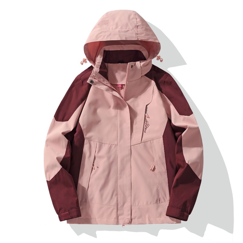 Outdoor Adventure Windbreaker - Chaquetas con capucha para mujer, chaqueta
