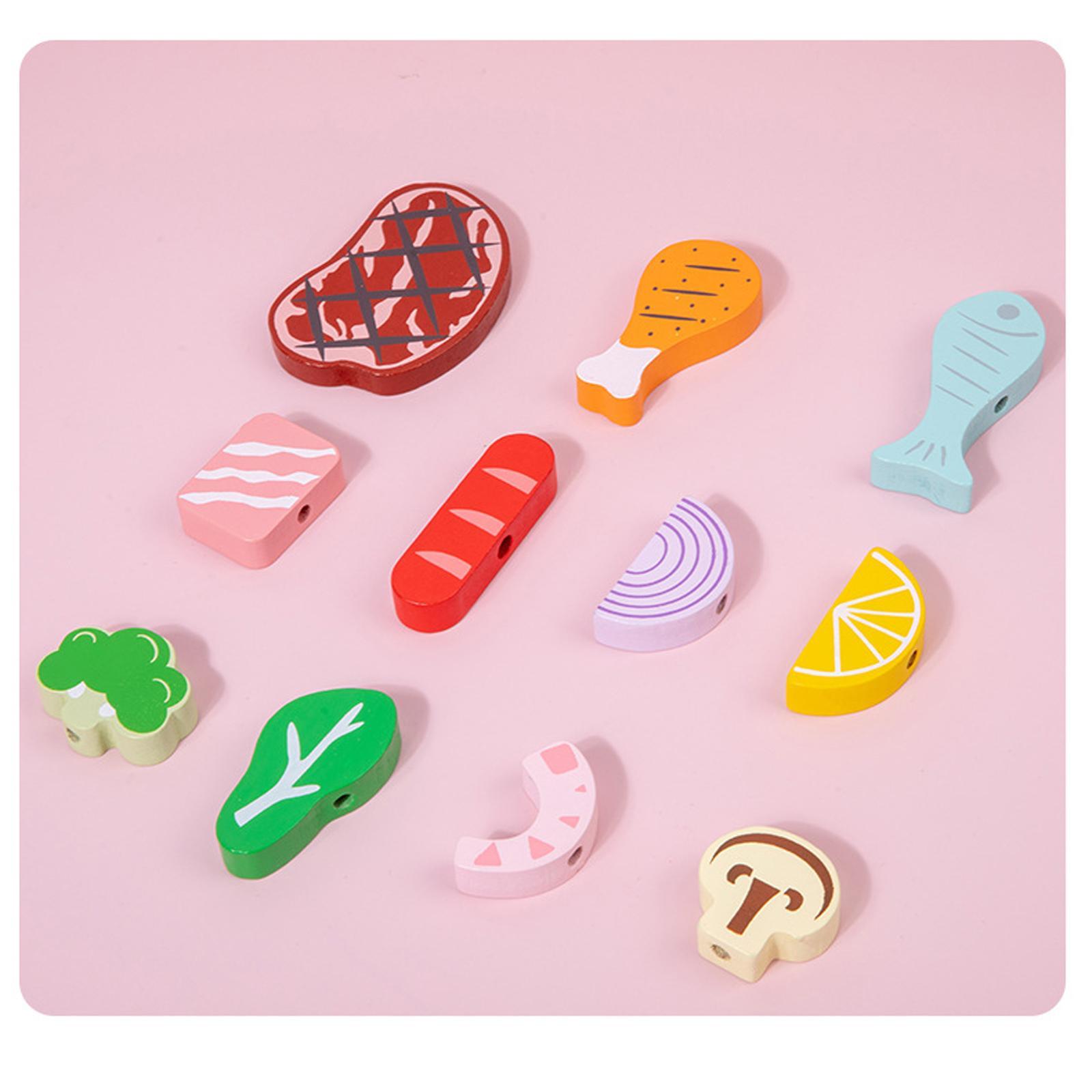 Outdoor Adventure Girls - Juego de Barbacoa de Madera para