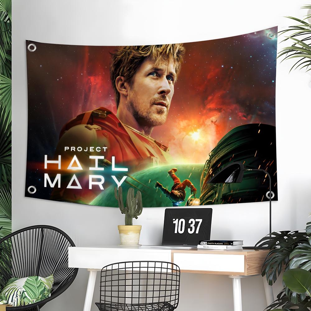 Outdoor Adventure Novels - Banderas personalizadas Hail Mary para proyectos
