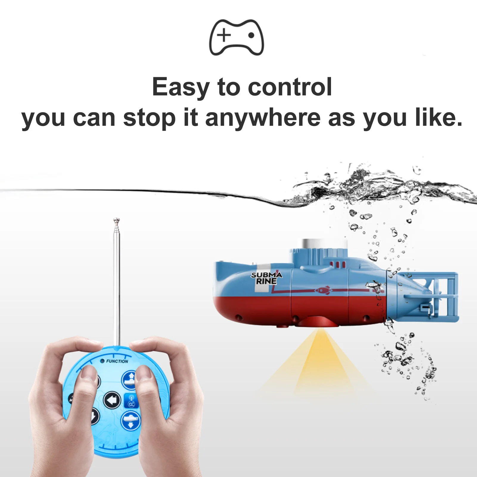 Mini Submarino RC de Simulació - Outdoor Adventure Kids reseña y precio