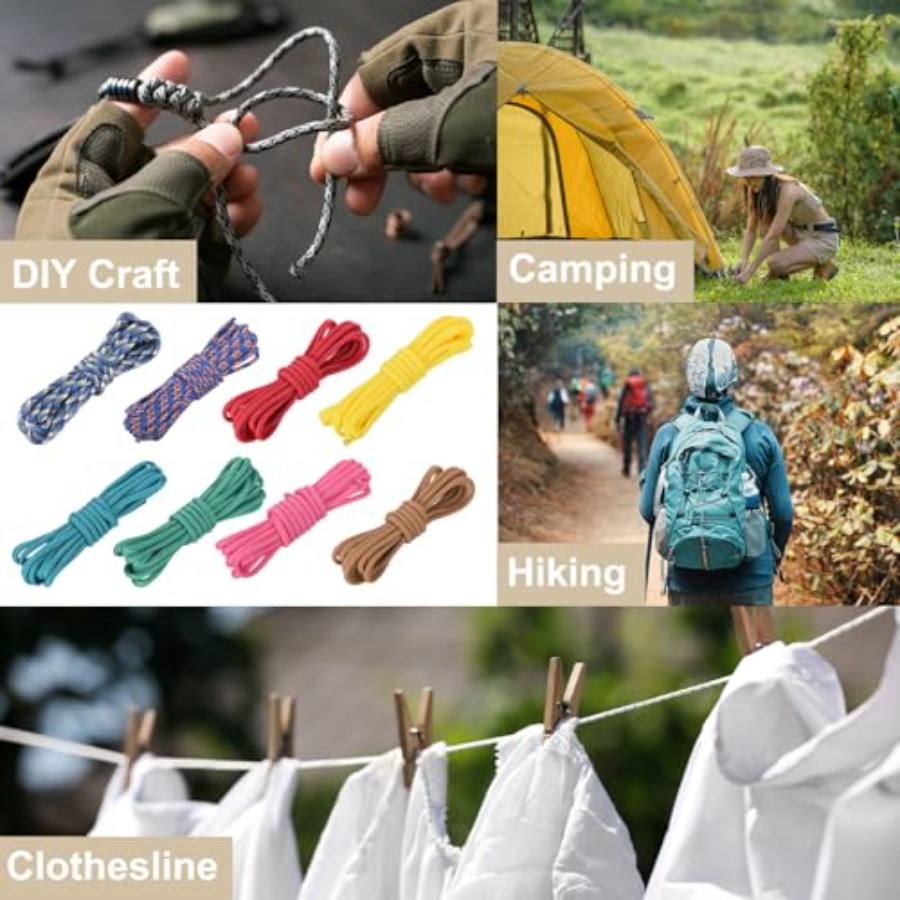 Equipo para tiendas de campaña - Paracord 550 Feet reseña y precio