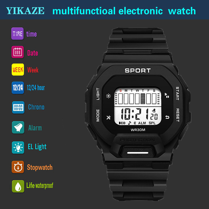 Reloj deportivo YIKAZE para ho - Outdoor Adventure Watches reseña y precio