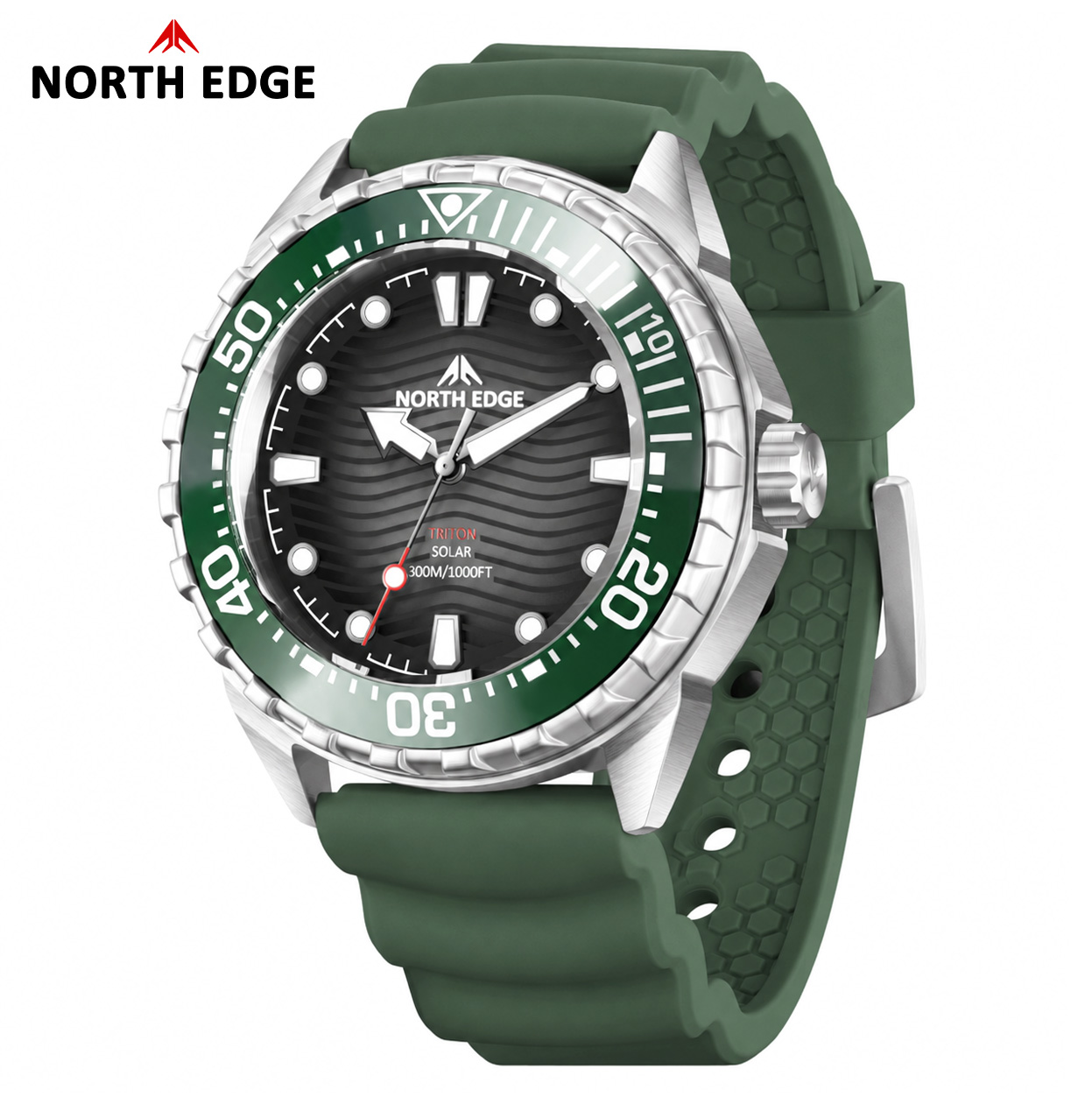 Reloj de Buceo North Edge TRIT - Outdoor Adventure Watches reseña y precio